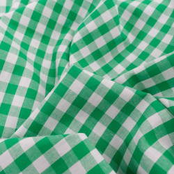 Vichy Moyens Carreaux Vert - Maison Klem