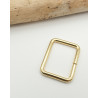 15MM gold-plated metal loops
