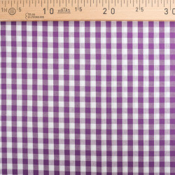 Vichy Moyens carreaux violet
