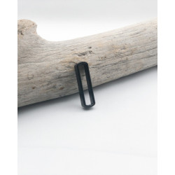 Black plastic loops 30MM