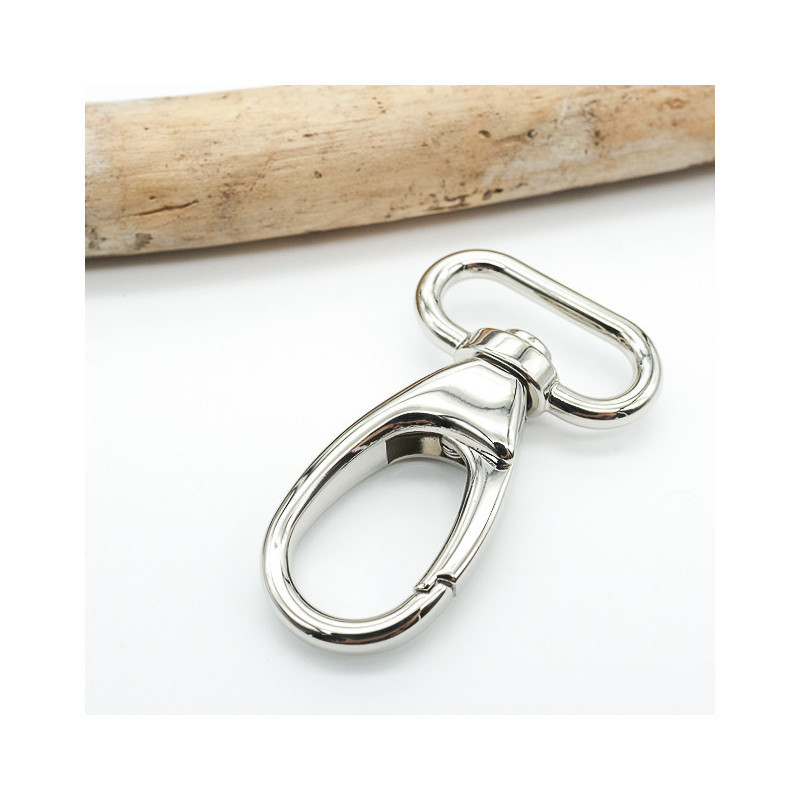 Mousqueton 30MM nickel Mousqueton 30MM nickel