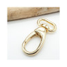 40MM gold-plated carabiner