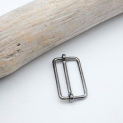 30MM gun metal adjustment buckle