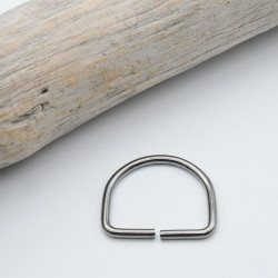 30MM Gunmetal Half-Round Eyelets