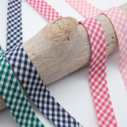 Biais Vichy 18MM - Maison Klem