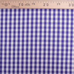 Vichy Moyens Carreaux Bleu Marine - Maison Klem