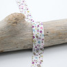 Biais Fleurs 18MM Violet - Maison Klem