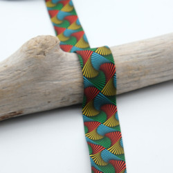 Biais Ethnique 30MM Torsades Colorées - Maison Klem
