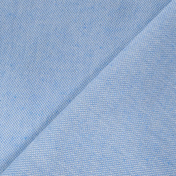 Toile Panama Effet Lin 140 cm Céleste - Maison Klem