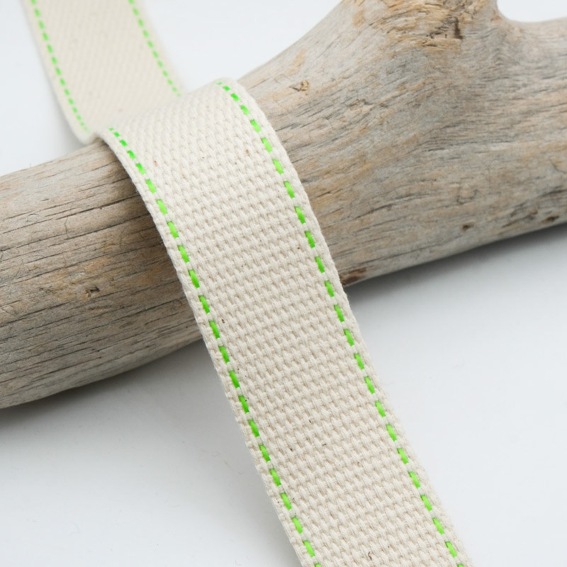 Sangle Rayure Fluo 30MM - Maison Klem