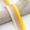 Sangle Rayure 30MM Jaune Moutarde - Maison Klem