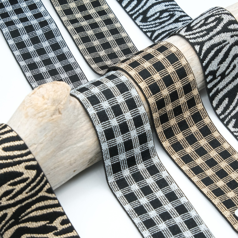 Elastique Lurex Design 40MM - Maison Klem