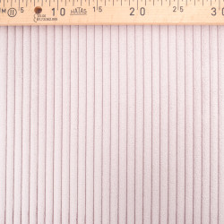 Velours Grosses Côtes Zoé Rose Flamingo - Maison Klem