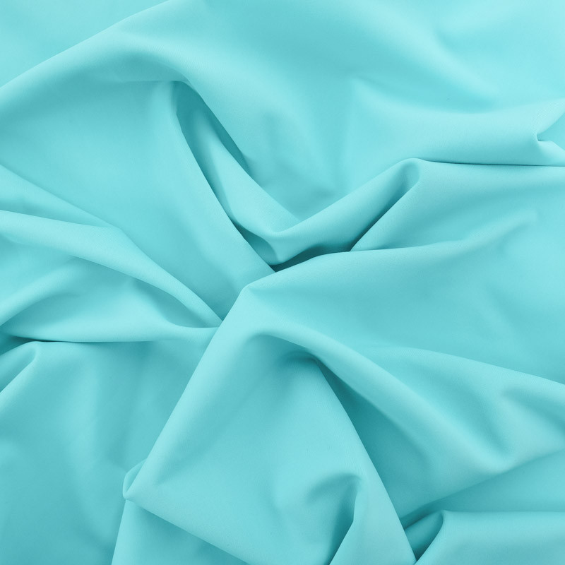 Lycra Uni Anti UV Aqua - Maison Klem