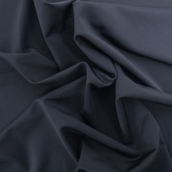 Lycra Uni Anti UV Noir - Maison Klem