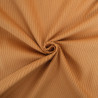 Terciopelo de algodón con canalé grueso, color miel de Armand
