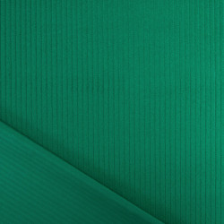 Velours Grosses Côtes Coton Oeko-Tex basilic
