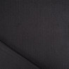 Velours Côtelé Stretch Oeko-Tex noir