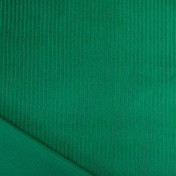 Velluto a coste elasticizzato Maé basilico