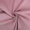 Velours Côtelé Stretch Oeko-Tex vieux rose