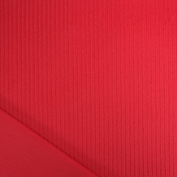 Stretch-Rippvelours von Maé in leuchtendem Rot