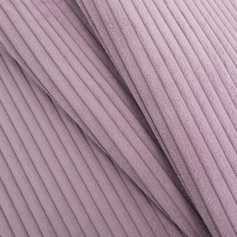 Velours Grosses Côtes Zoé Lavande - Maison Klem