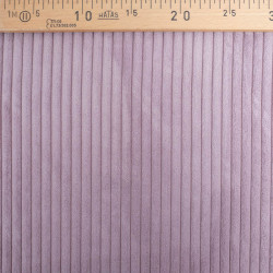 Velours Grosses Côtes Zoé Lavande - Maison Klem