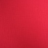 Double Gaze Unie 135CM Rouge - Thaïs- Maison Klem