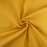 Double Gaze Unie 135CM moutarde - Maison Klem