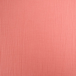 Double Gaze Unie 135CM Marsala - Thaïs - Maison Klem