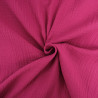 Double Gaze Unie 135CM framboise - Maison Klem