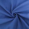 Double Gaze Unie 135CM bleu électrique - Maison Klem