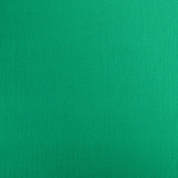 Double Gaze Unie 135CM Vert Gazon - Thaïs - Maison Klem