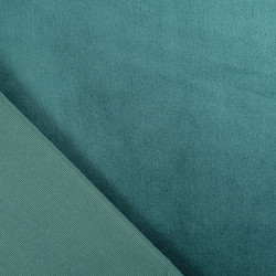 Minky Lisse Uni Okeo-Tex Emeraude - Maison Klem