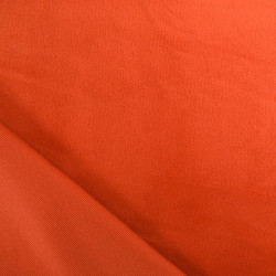 Minky Lisse Uni Okeo-Tex Brique - Maison Klem