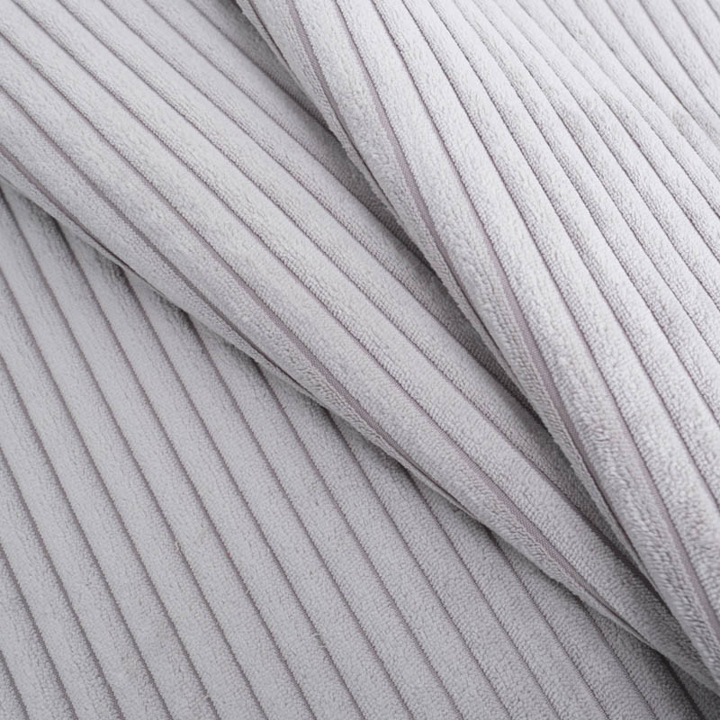 Velours Grosses Côtes Zoé Dove - Maison Klem