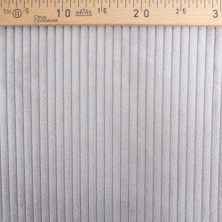 Velours Grosses Côtes Zoé Dove - Maison Klem