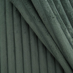 Velours Mega Côtes Ambre Vert Sapin - Maison Klem