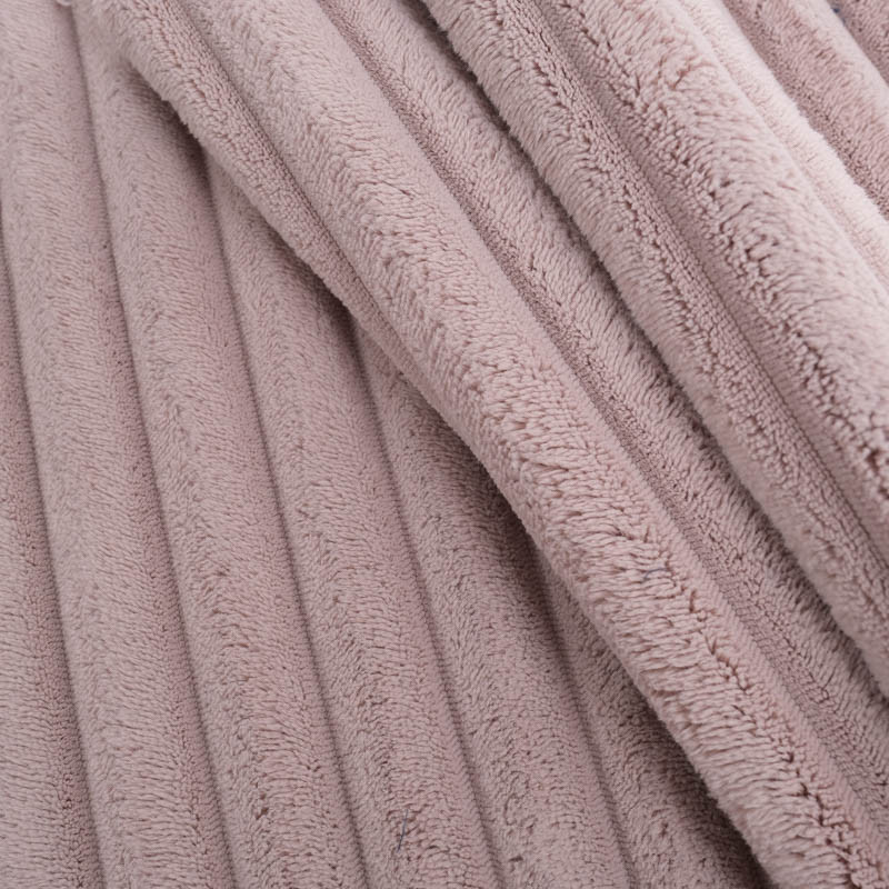 Velours Mega Côtes Ambre Vieux Rose - Maison Klem