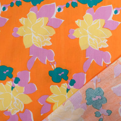 Popeline de Coton Imprimée - Maison Klem