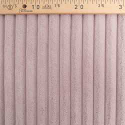 Velours Mega Côtes Ambre Vieux Rose - Maison Klem
