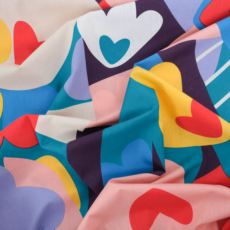 Popeline de Coton Imprimée - Maison Klem