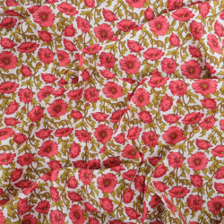 Popeline de Coton Imprimée - Maison Klem