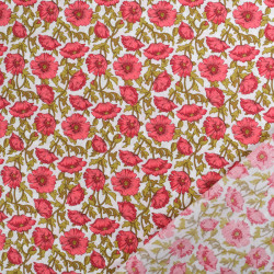 Popeline de Coton Imprimée - Maison Klem