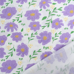 Popeline de Coton Imprimée - Maison Klem