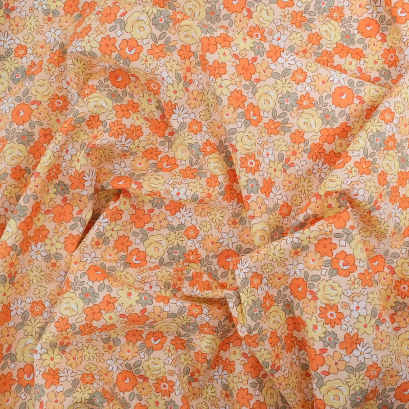 Popeline de Coton Imprimée - Maison Klem