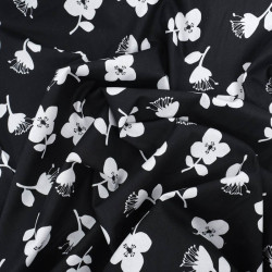 Popeline de Coton Imprimée - Maison Klem