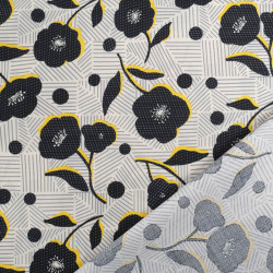 Popeline de Coton Imprimée - Maison Klem