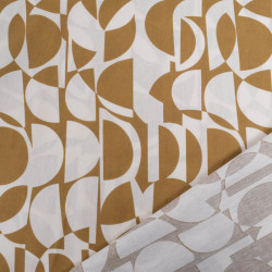 Popeline de Coton Imprimée - Maison Klem