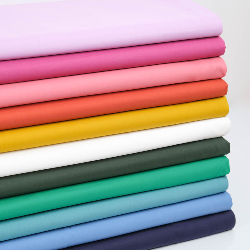 Popeline de Coton Unie Premium - Maison Klem